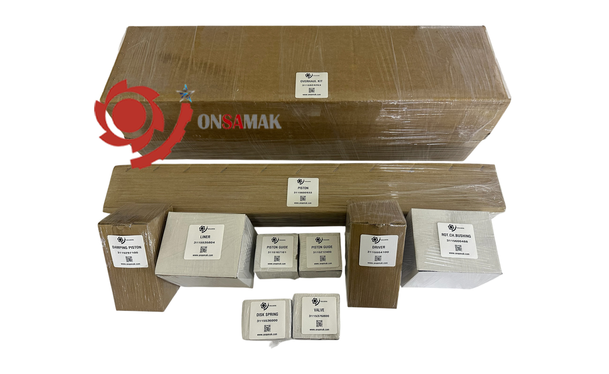 Epiroc drifter overhaul kit - 3115 9242 64