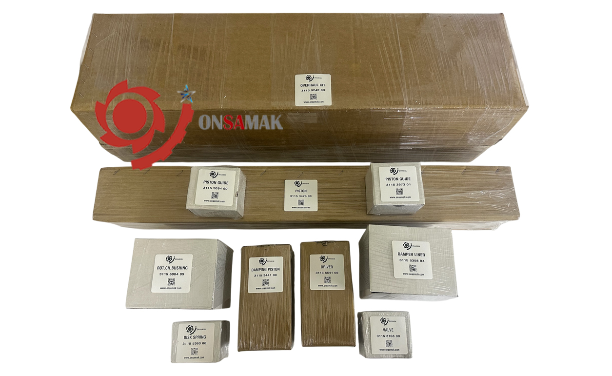 Epiroc drifter overhaul kit - 3115 9242 84