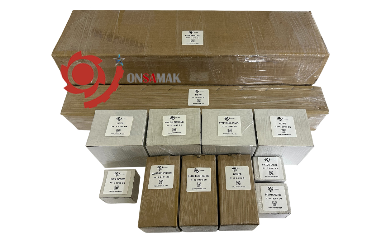 Epiroc drifter overhaul kit - 3115 9243 95
